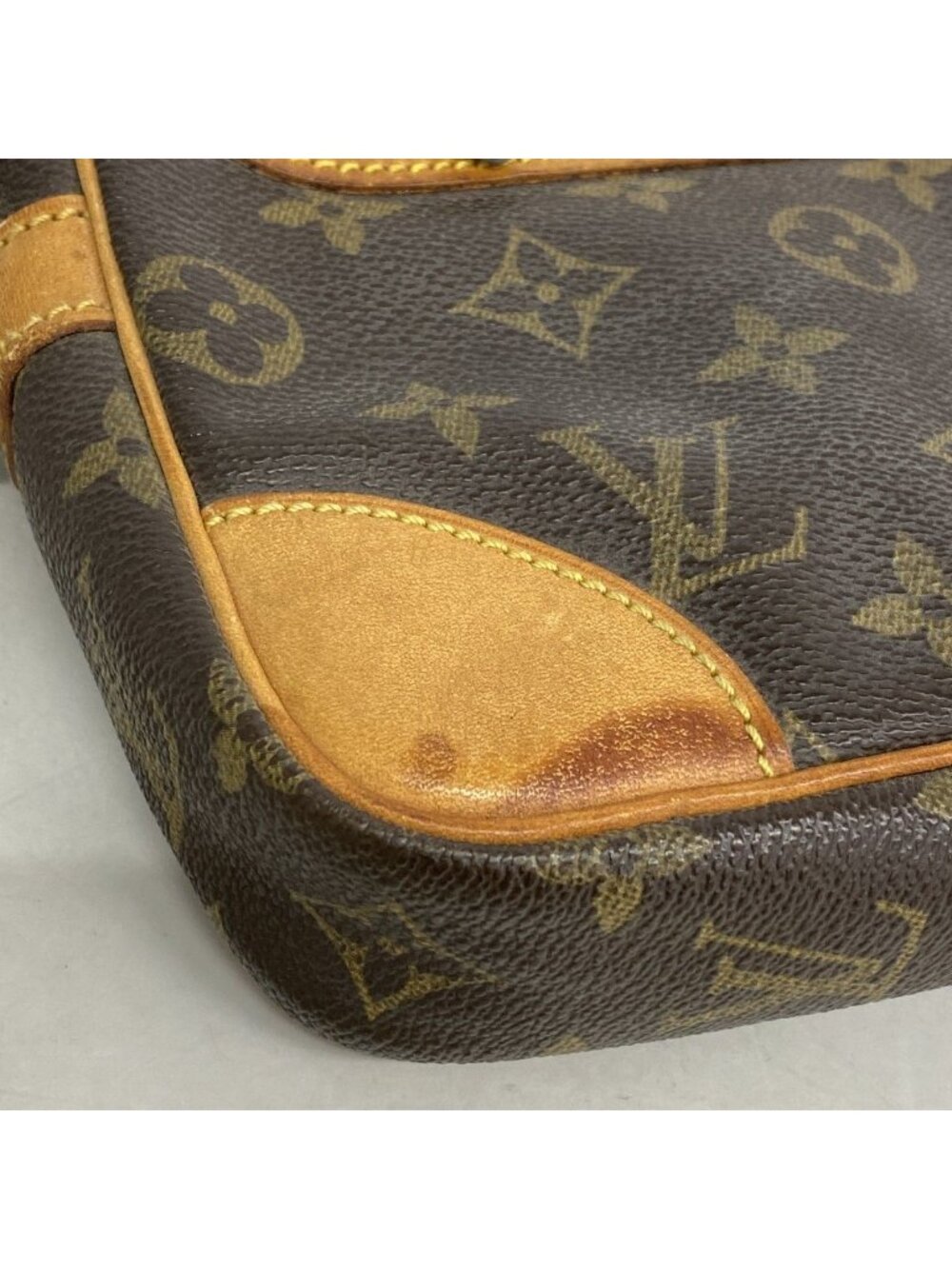 Louis Vuitton Clutch Monogram Marly Dragonne GM Brown - Picture 8 of 10